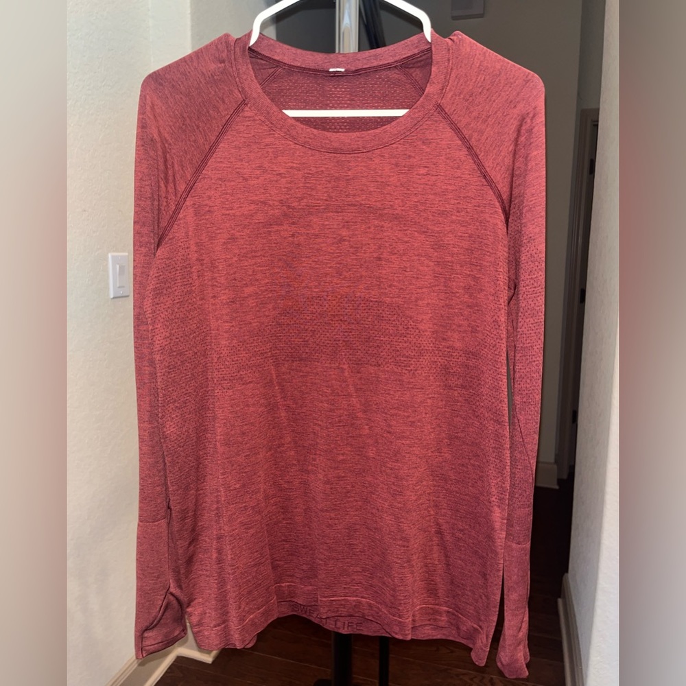 lululemon swiftly tech long sleeve size 10